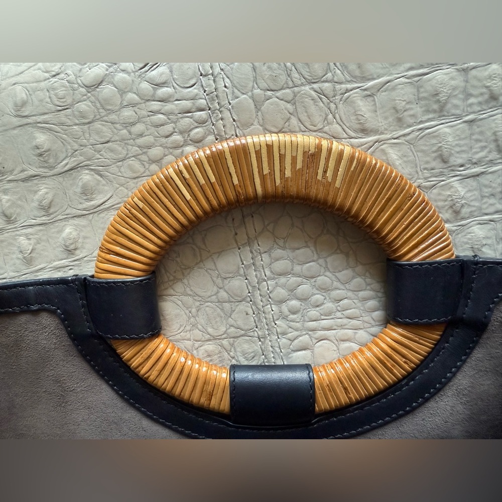 Fendi Black and Brown Tote with Iconic‎ Monogram - Picture 10 of 16